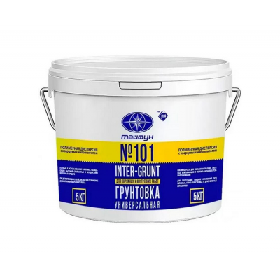 Грунт Тайфун Мастер № 101 Inter-grunt, 5кг
