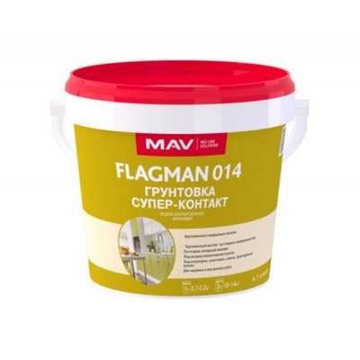 Грунтовка МАВ Flagman 14 супер-контакт, 1л