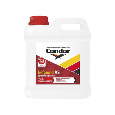 Грунтовка Condor Tiefgrund AS, 5кг