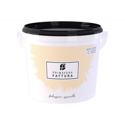 Грунтовка PRIMAVERA Fattura фактурная белая, 1,3кг