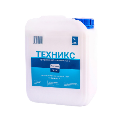 Грунтовка ТЕХНИКС ГЗ-2501 концентрат (1:3), 5кг