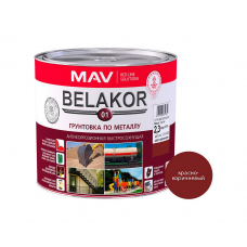 Грунтовка BELAKOR быстросохнущая красно-коричневая, 2,3кг