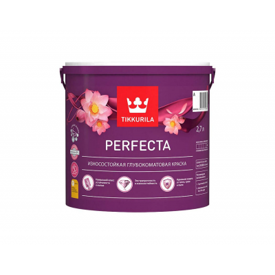 Краска Tikkurila PERFECTA A гл/мат, 2,7л