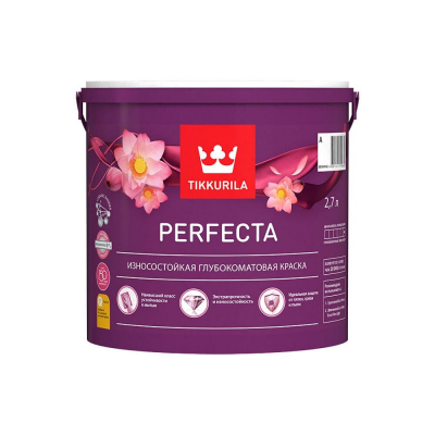 Краска Tikkurila PERFECTA C гл/мат, 2,7л