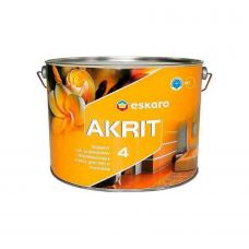 Краска Eskaro Akrit-4 глубокоматовая, 9,5л