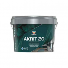 Краска Eskaro Akrit-20 полуматовая, 9,5л