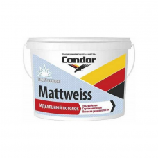 Краска Condor Mattweiss глубокоматовая, 1,5кг