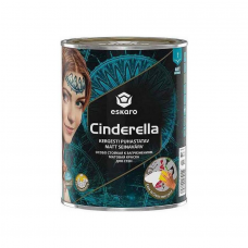 Краска Eskaro Cinderella стойкая к загрязнениям матовая, 0,9л