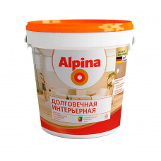 Краска Alpina Долговечная интерьерная База1, 0,9л / 1,35кг