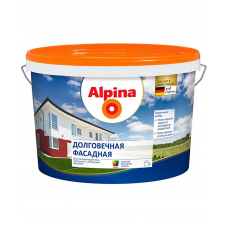 Краска Alpina Долговечная фасадная Б3 прозрачная, 9,4л / 13,4кг