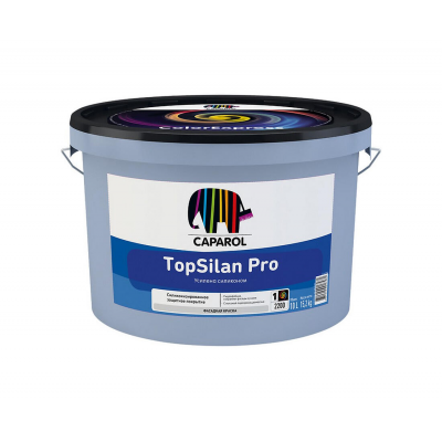 Краска Caparol TopSilan Pro фасадная Б3, 9,4л / 12,8кг