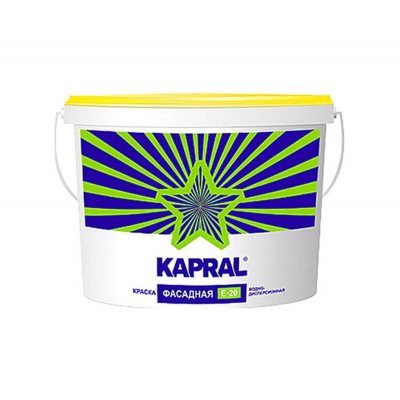 Краска Kapral Е-20 фасадная, 3,75кг