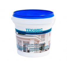 Краска ТЕХНИКС для окон и дверей п/глянц чёрная, 1кг