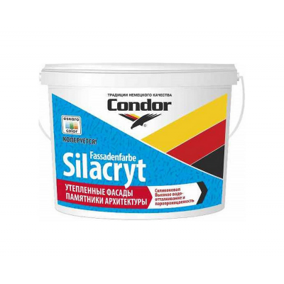 Краска Condor Fassadenfarbe-Silacryt, 7,5кг