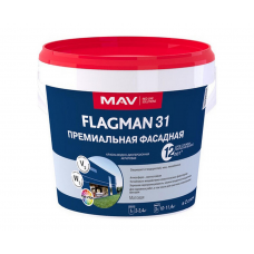 Краска МАВ FLAGMAN 31 ТR фасадная, 1л