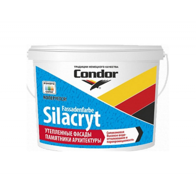 Краска Condor Fassadenfarbe-Silacryt TR, 10кг