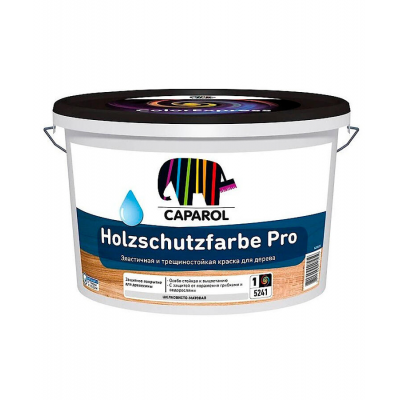 Краска Caparol Holzschutzfarbe Pro для дерева База3, 2,35л / 2,8кг