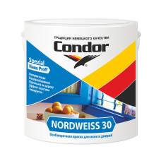 Краска Condor ВД-АК Nordweiss-30, 0,85 кг