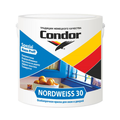 Краска Condor ВД-АК Nordweiss-30, 0,85 кг