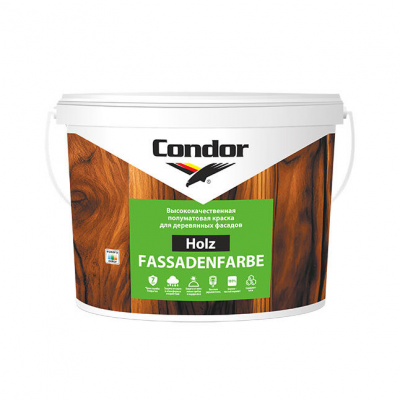 Краска Condor акриловая Holz Fassadenfarbe, 1кг
