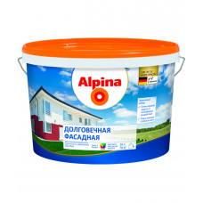 Краска Alpina Долговечная фасадная База1, 2,5л / 3,95кг