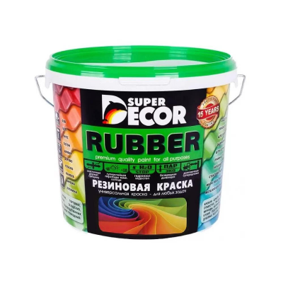 Краска резиновая SUPER DECOR №07 Балтика, 1кг