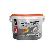 Краска DALI резиновая серая, 3кг