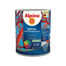 Грунт-эмаль Alpina быстросохнущая База1, шелк.-мат.0,75л