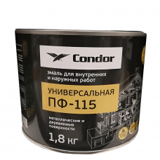 Эмаль Condor ПФ-115 зеленая, 1,8кг