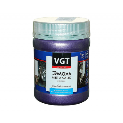 Эмаль VGT металлик аметист, 0,23кг