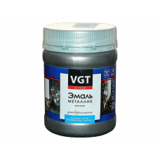 Эмаль VGT металлик серебро, 0,23кг