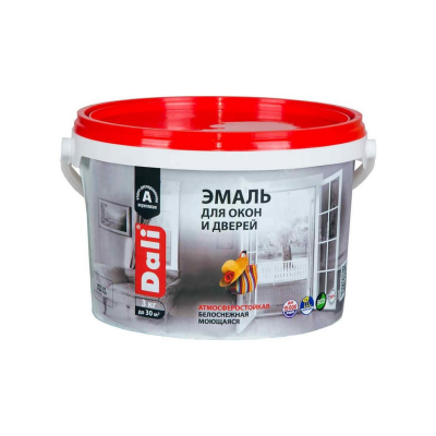 Эмаль Dali для окон и дверей, 3кг