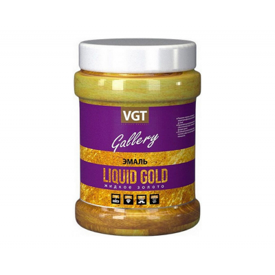 Эмаль VGT перламутровая Жидкое золото 0,23кг