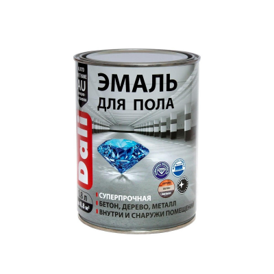 Эмаль Dali для пола RAL7032 бежевая, 0,8л