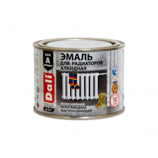 Эмаль Dali для радиаторов алкидная (до +80С), 0,5кг