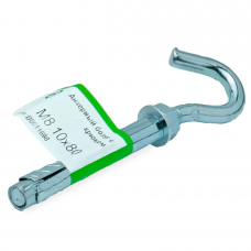 Болт анкерный с крюком M8 10х80 (1шт)_с этик. B0011698