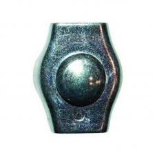 Зажим д/стальных канатов одинарный 3мм, оцинк. (уп=4шт)_BOX