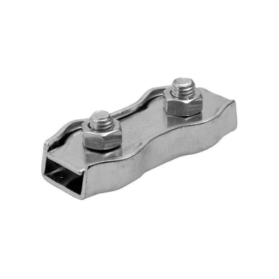 Зажим д/стальных канатов двойной 8мм, оцинк. (уп=2шт)_BOX