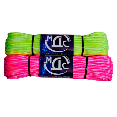 Шнур пп плетеный неоновый d6мм 16 пр. с сердечником 20м