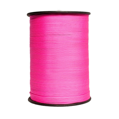 Шнур полипропиленовый плетеный неоновый 3мм 16 пр. с сердечником