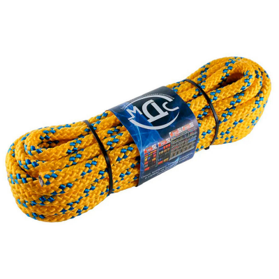 Канат полипропиленовый плетеный 14мм 16пр 10м