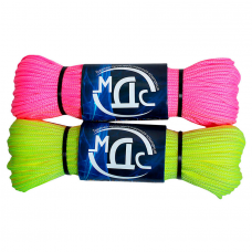 Шнур ПП плетеный неоновый 3мм 16 пр. с сердечником 50м