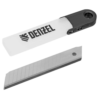 Лезвия многосегм. DENZEL 79304 18мм 10шт.