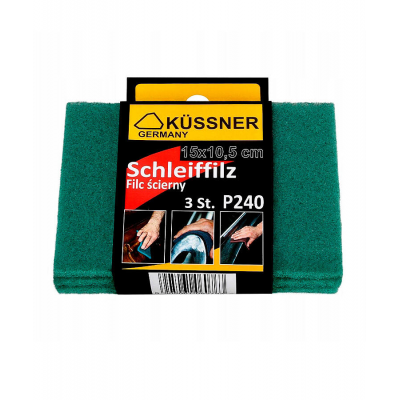 Фетр абразивный KUSSNER Р240, 3шт