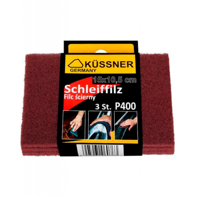 Фетр абразивный KUSSNER Р400, 3шт