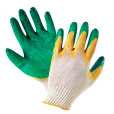 Перчатки х/б с латексом СВС 13кл. 2-облив