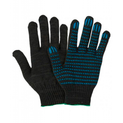 Перчатки полушерст. BVB Люкс 7,5кл 6-нитка