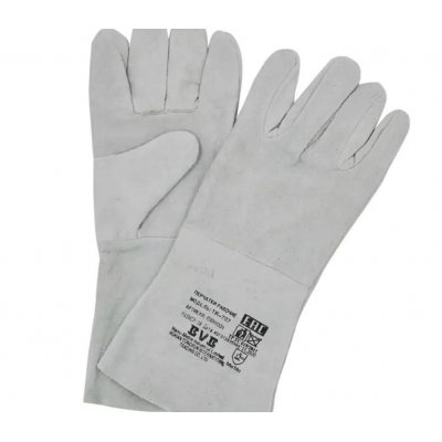 Краги спилковые BVB TR-707 серые