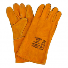 Краги спилковые BVB TR-700 желтые