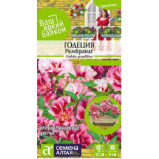 Годеция крупноцветковая Рембрандт 0,2г (Серия Ваш яркий балкон -Семена Алтая)